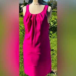 Elegant Pink Sleeveless Dress